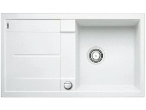 Blanco METRA 5 S Silgranit bílá soft oboustranné provedení s excentrem
