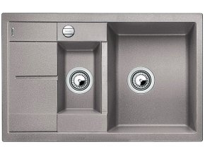 Blanco METRA 6 S Compact Silgranit šedá vulkán oboustranné provedení s excentrem