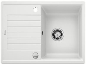 Granitový dřez Blanco ZIA 45 S Compact bílá soft s excentrem