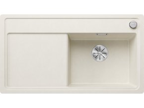 Blanco ZENAR 5 S-F InFino Silgranit bílá soft dřez vpravo s exc. bez příslušentsví