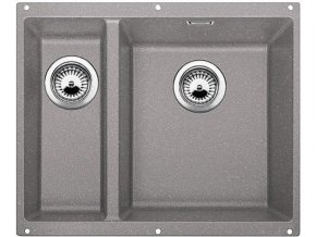 Blanco SUBLINE 340/160 U Silgranit aluminium bez táhla dřez vpravo