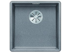 Blanco SUBLINE 400 F InFino Silgranit aluminium bez táhla