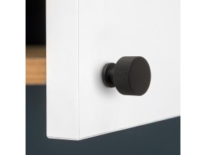 Nábytková knopka ARGOS matná černá detail 2