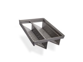 Výsuvný botník do rámu Emuca Quartz – titan