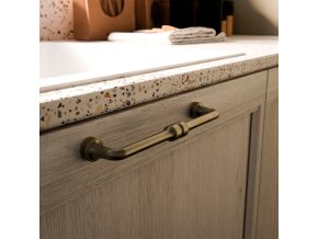 Nábytková úchytka Siena zlatá mosaz