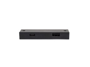 USB nabíjecí modul A+C, černý detail 3