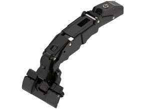 Závěs CLIP TOP BLUMOTION 155° naložený pro nulový přesah Inserta onyx 71B7590