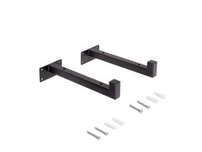 Sada držáků police STELLA černá