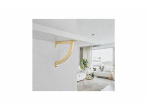 Policová podpěra E-595/132 zlatá