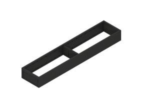 ramecek legrabox ambia line 100 x 500 mm cerny
