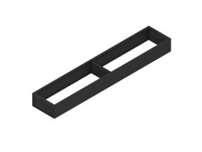 ramecek legrabox ambia line 100 x 550 mm cerna