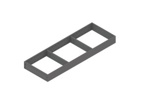 ramecek legrabox ambia line 200 x 600 mm sedy