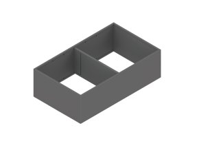 ramecek legrabox ambia line 218 x 400 mm sedy