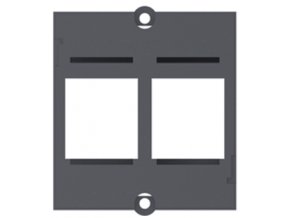 114 1 modul ramecek pro modulovou spojku 2x keystone 917 000