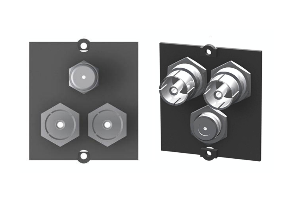 Modul 1x SAT, 2x COAX (TV+Radio) Bachmann 917.030