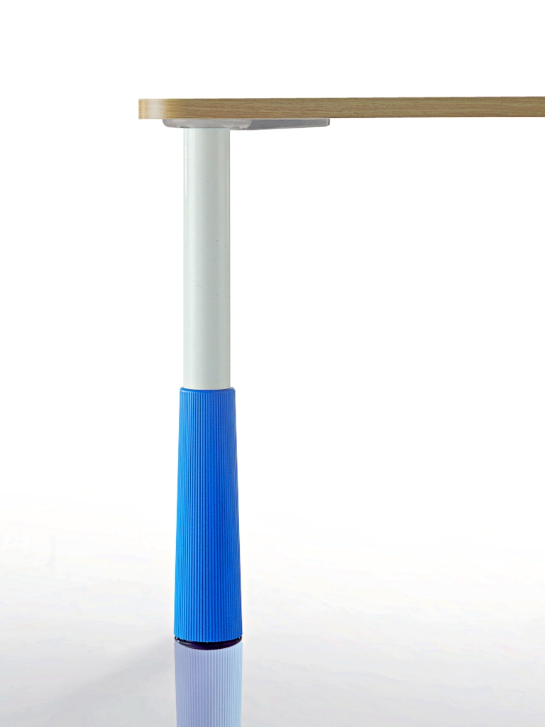 Camar Dětská stolová noha nastavitelná KINDER bílá/modrá