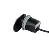 vestavna zasuvka slide 1x 230v a 1x usb a+c nabijecka nerez zadni strana