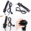 31677 7 vysuvny zasuvkovy sloupek 3x 230v a 2x usb nabijecka nerez