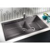 Granitový dřez Blanco METRA 6 S antracit 513230  + Sanitární silikon + Designové masivní dřevěné krájecí prkénko z akácie