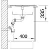 Granitový dřez Blanco METRA XL 6 S bílá 515136  + Sanitární silikon + Designové masivní dřevěné krájecí prkénko z akácie