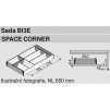 Sada BI3E Space corner BLUM