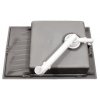 Granitový dřez Blanco ELON XL 6 S InFino šedá skála + odkapávací rošt nerez 524845  + Sanitární silikon + Designové masivní dřevěné krájecí prkénko z akácie
