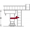 prichytka soklu k nalisovani hafele axilo detail 1