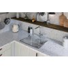 Sinks STEPER 550 CO 1,0 mm + deska VERSUS