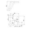 nabytkova nozka ripon technicke parametry