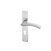 ACE00440 ACT dverni kovani pipa hranaty stit nerez PZ 90 mm