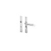 ACE00502 ACT dverni kovani sira uzky hranaty stit nerez WC 90 mm