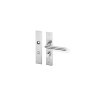 ACE00430 ACT dverni kovani tipa hranaty stit nerez WC 90 mm
