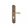 AGL00676 ACT dverni kovani rustik ovalny stit patina bronz PZ 90 mm
