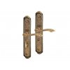 AGL00679 ACT dverni kovani rustik ovalny stit patina bronz WC 90 mm