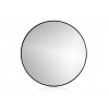 zrcadlo roundline cerna bez led detail 2
