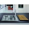 Blanco CLARON XL 60-IF/A DampfgarPlus InFino nerez hedvábný lesk s PushControl