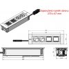 Zásuvka INTRO 2x230+2xmodul