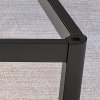stolova podnoz in/out b6 cerna matna detail 2