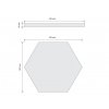 ramovy panel akustix shape #13 350 x 400 mm technicky obrazek