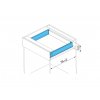 zasuvka a box s bocnici vyska 84 mm barva bila detail2