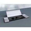 vestavny ramecek bachmann power frame cover 3 way nerez 915.501 detail2
