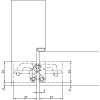 skryty dverni zave anselmi 140 3d detail tech 2