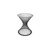 stolova podnoz sandglass cerna matna detail