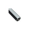 railing round profile for led strips 2m cerna mlecna