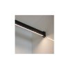 railing slim profile for led strips 5mm cerna detail druhy