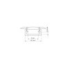 aluminum profile inline mini xl 2m rozmer druhy