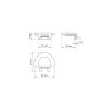 end cap for inline mini xl profile rozmery