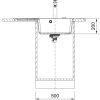 drez Franke CNG 611 78 TL 2 druhy rozmer