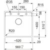 drez Franke MRG 610 52 RTL prvni rozmer