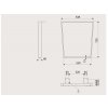 stolova podnoz thin grafit detail technicky